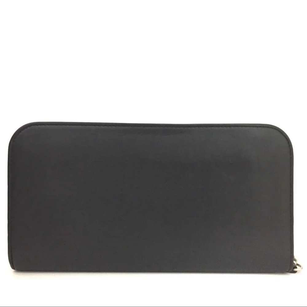 Christian Dior Leather Sequin Zip Around Long Wallet purse /1K0608 - Picture 5 of 8